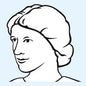 Hartmann Foliodress Cap Comfort Dino Non-Sterile Cap | Pack (100 pieces)