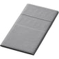 The Duni GmbH Zellt napkins 33x33 cm, 3-ply, granite gray (250 pieces) offers a neatly folded, high-quality napkin with a textured hexagon pattern on the top part.