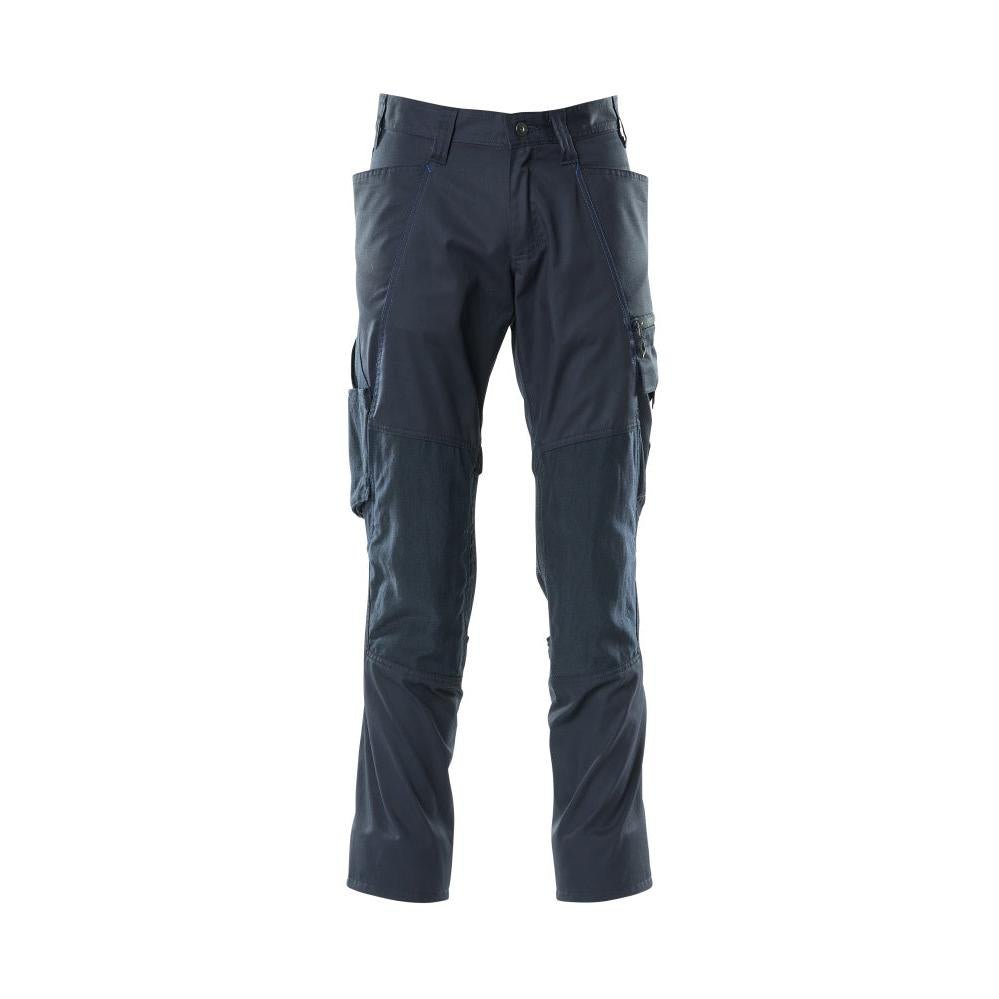 Hose mit Knietaschen, extra leicht Hose, schwarzblau