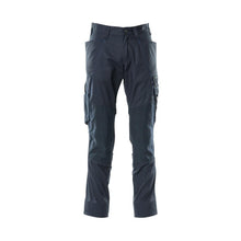 Hose mit Knietaschen, extra leicht Hose, schwarzblau