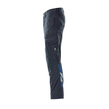 Hose mit Knietaschen, extra leicht Hose, schwarzblau