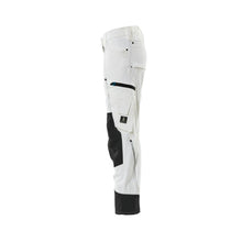 Hose mit Knietaschen, Damen, Pearl Hose, weiss