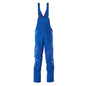 Dungarees, knee pockets, stretch inserts Dungarees, azure blue