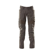 Hose mit Knietaschen, Stretch-Einsätze Hose, dunkelanthrazit