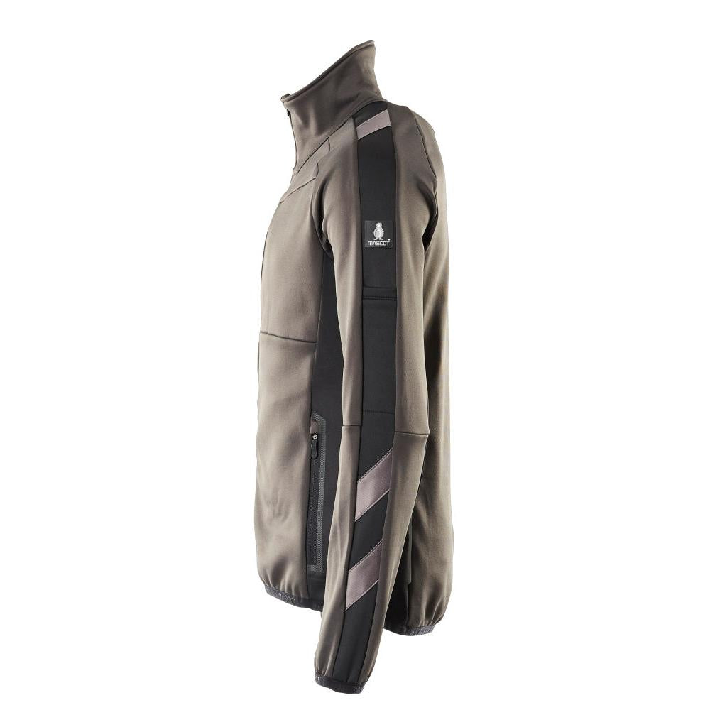 Fleece pullover with zip microfleece jacket