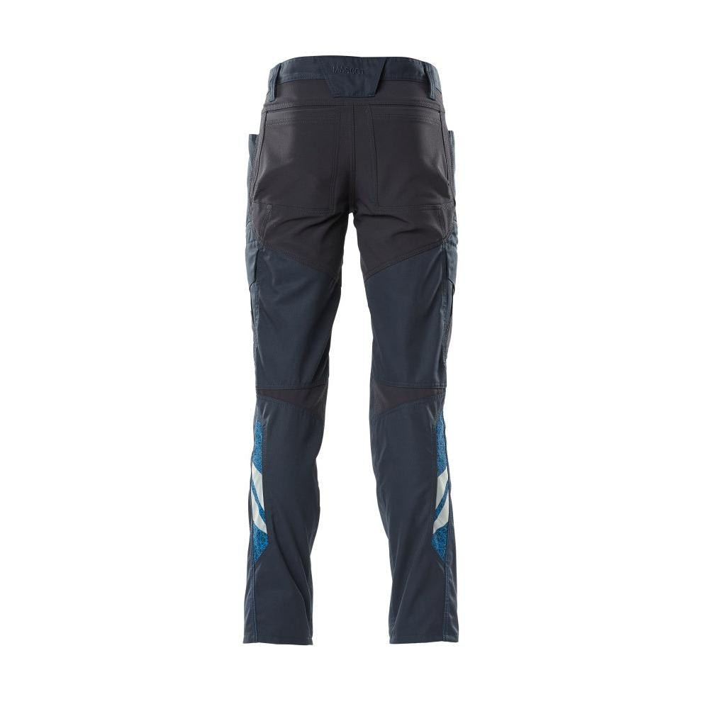 Hose, Schenkeltaschen, Stretch-Einsätze Hose, schwarzblau