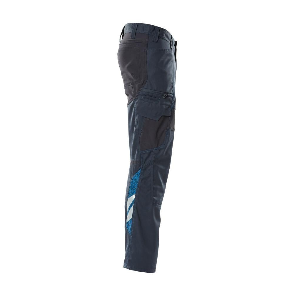 Hose, Schenkeltaschen, Stretch-Einsätze Hose, schwarzblau