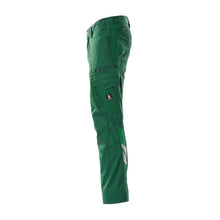 Hose, Schenkeltaschen, Stretch-Einsätze Hose, grün