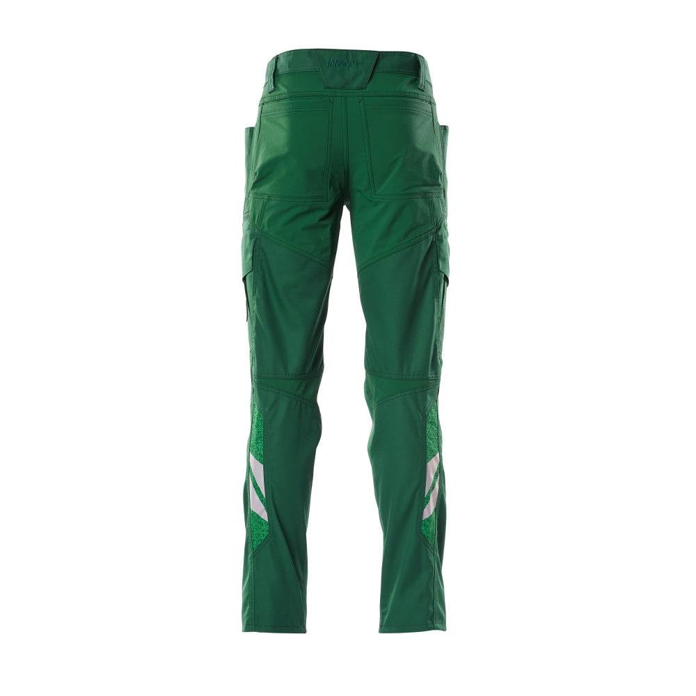 Hose, Schenkeltaschen, Stretch-Einsätze Hose, grün