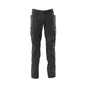 Hose, Schenkeltaschen, Stretch-Einsätze Hose, schwarz