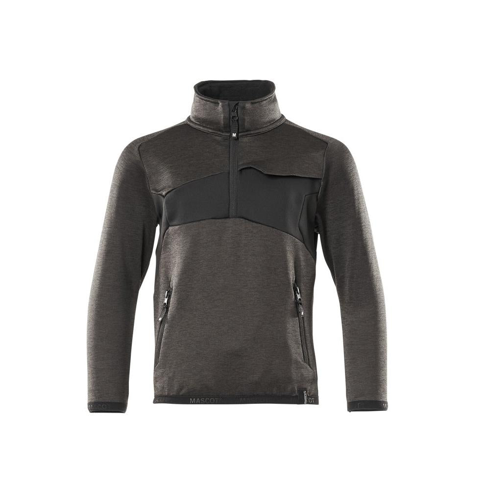 Fleecepullover für Kinder, kurzer Zipper Pullover für Kinder