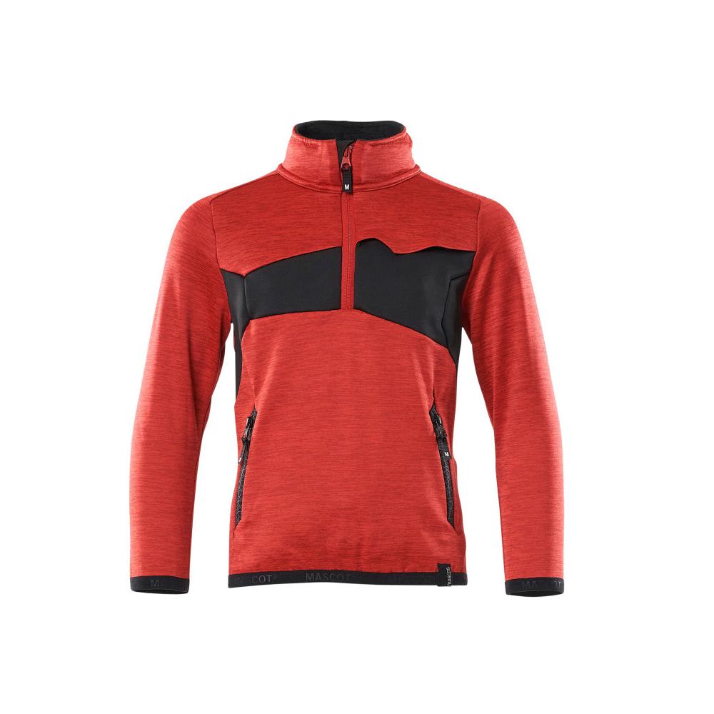 Fleecepullover für Kinder, kurzer Zipper Pullover für Kinder