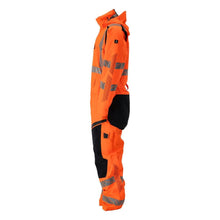 Winteroverall CLIMASCOT®, leicht Winterkombination, hi-vis orange/schwarzblau