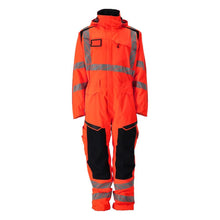 Winteroverall CLIMASCOT®, leicht Winterkombination, hi-vis rot/dunkelanthrazit