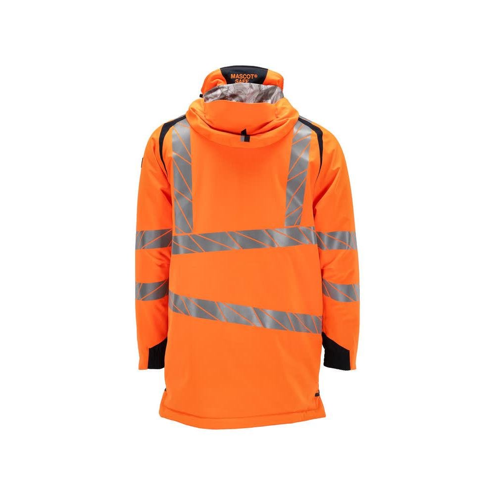 Parka CLIMASCOT®-Futter,geringes Gewicht Parka, hi-vis orange/schwarzblau