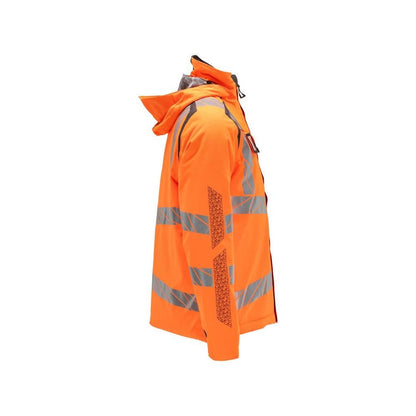 Winter jacket CLIMASCOT®, light weight winter jacket, hi-vis orange/dark anthracite