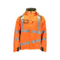 Winterjacke CLIMASCOT®, geringes Gewicht Winterjacke, hi-vis orange/moosgrün