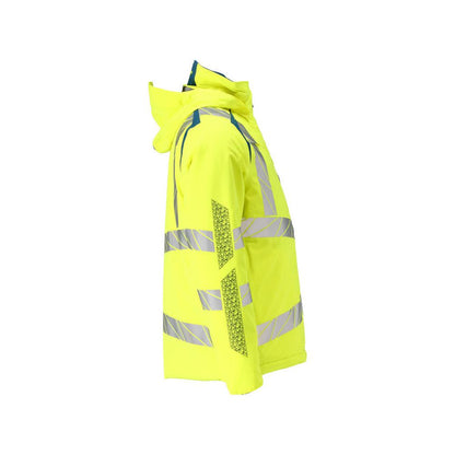 Winterjacke CLIMASCOT®, geringes Gewicht Winterjacke, hi-vis gelb/dunkelpetroleum