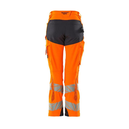 Pants, women, DIAMOND, knee pockets, stretch pants