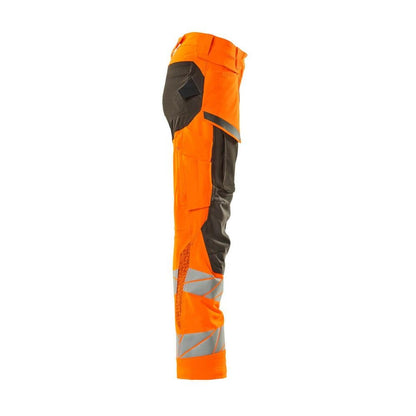 Pants, women, DIAMOND, knee pockets, stretch pants