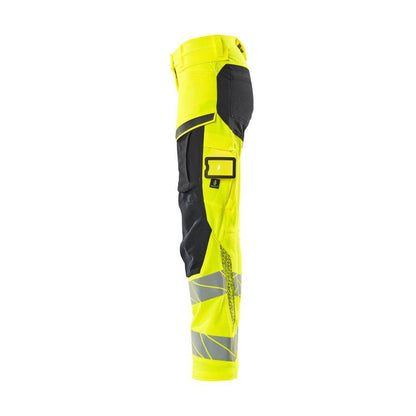 Pants, women, DIAMOND, knee pockets, stretch pants