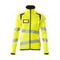 Fleecepullover mit Reißverschluss, Damen Microfleecejacke Multisafe