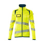 Fleecepullover mit Reißverschluss, Damen Microfleecejacke Multisafe