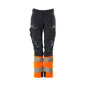 Hose, Damen,DIAMOND, Knietaschen,Stretch Hose