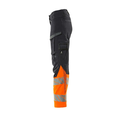 Hose, Damen,DIAMOND, Knietaschen,Stretch Hose