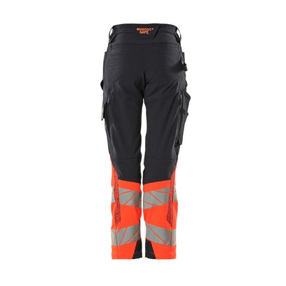 Hose, Damen,DIAMOND, Knietaschen,Stretch Hose
