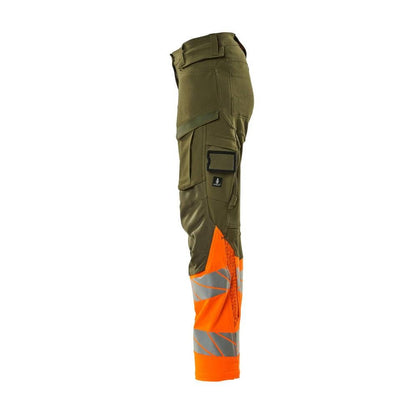 Hose, Damen,DIAMOND, Knietaschen,Stretch Hose