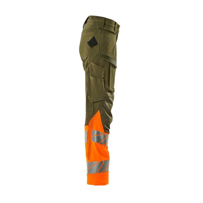 Hose, Damen,DIAMOND, Knietaschen,Stretch Hose