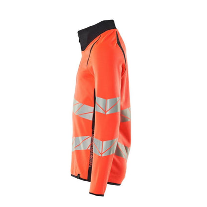 Sweatshirt mit Reißverschluss,modern Fit Sweatshirt mit Reißverschluss