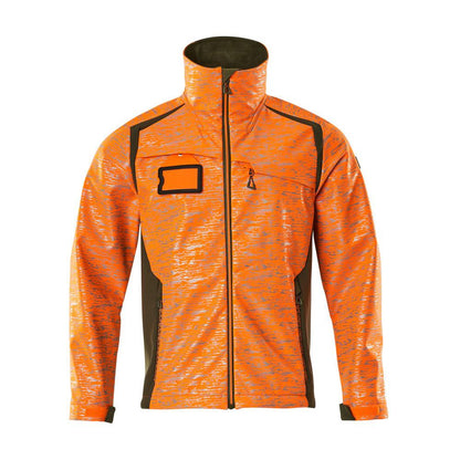 Soft Shell Jacke mit Reflexeffekte Soft Shell Jacke