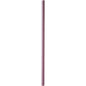 A single drinking straw from Duni GmbH FSC® Paper Plum Paper with a diameter of 8 mm and a length of 230 mm, vertically on a white background. Pack of 100 pieces.