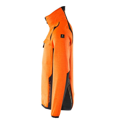 Fleece pullover with zip microfleece jacket