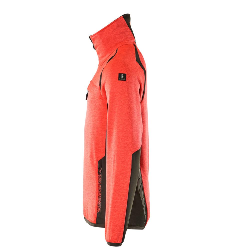 Fleece pullover with zip microfleece jacket