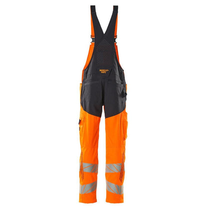 Latzhose, Knietaschen, Stretch-Einsätze Latzhose