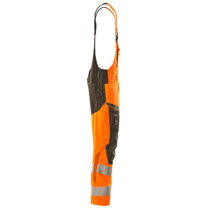 Latzhose, Knietaschen, Stretch-Einsätze Latzhose