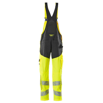 Dungarees, knee pockets, stretch inserts dungarees