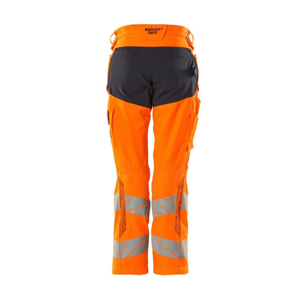 Hose, Damen,DIAMOND, Knietaschen,Stretch Hose