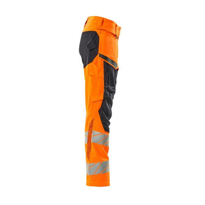 Hose, Damen,DIAMOND, Knietaschen,Stretch Hose