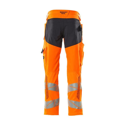 Hose mit Knietaschen, Stretch-Einsätze Hose