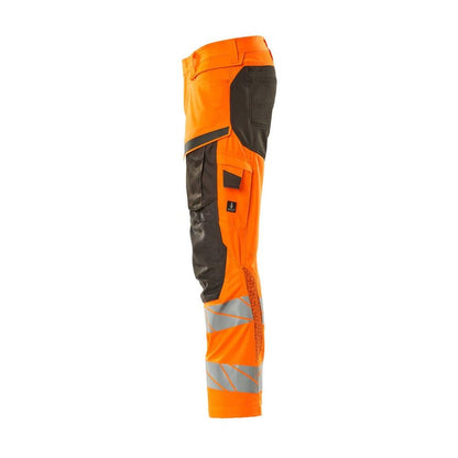 Hose mit Knietaschen, Stretch-Einsätze Hose