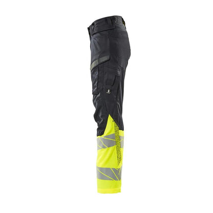 Pants, women, DIAMOND, knee pockets, stretch pants