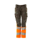 Pants, women, DIAMOND, knee pockets, stretch pants