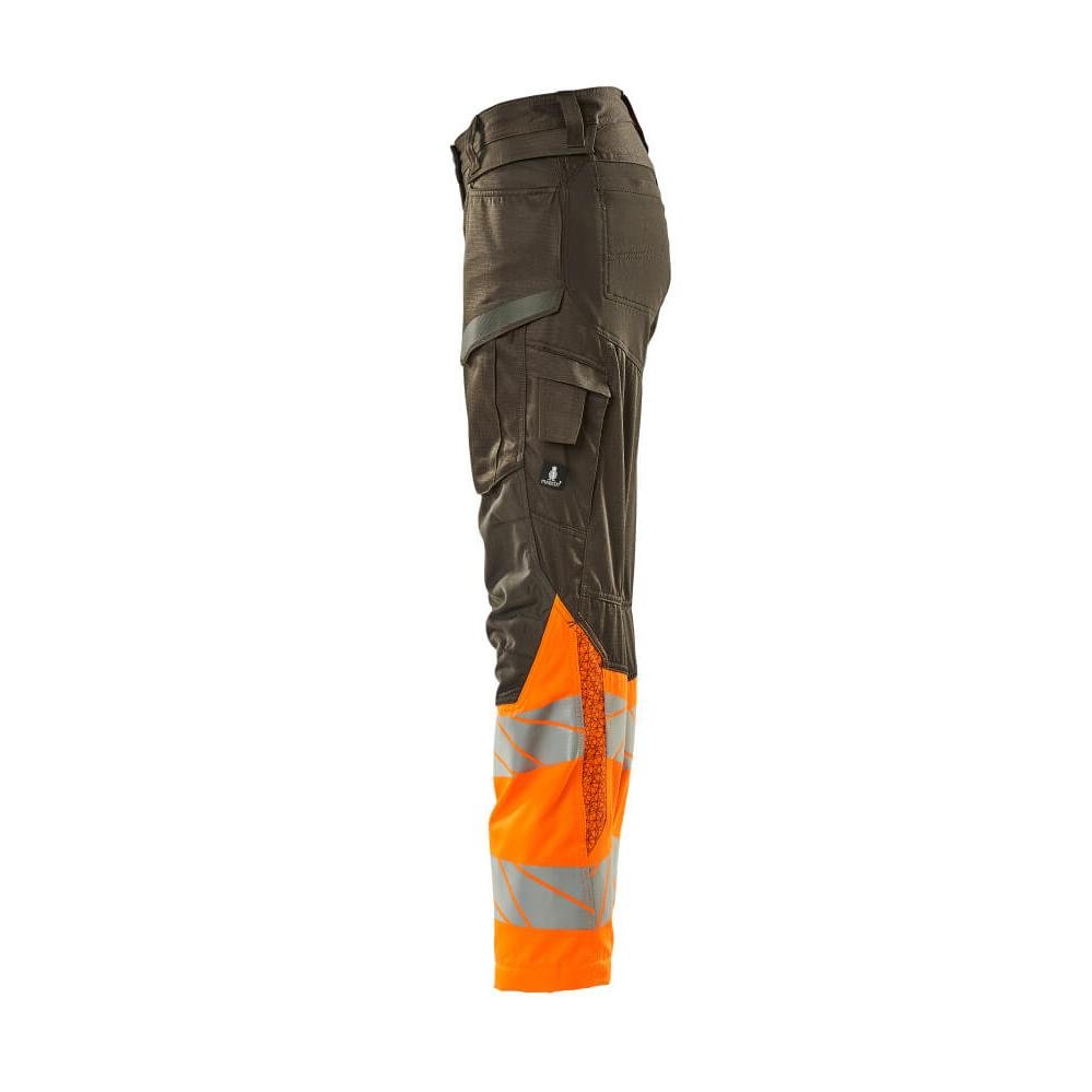 Pants, women, DIAMOND, knee pockets, stretch pants