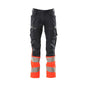 Hose mit Knietaschen, Stretch-Einsätze Hose