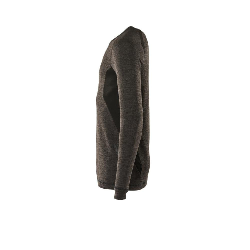 Functional undershirt, light weight functional undershirt, dark anthracite/black