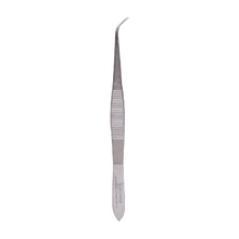 Feine Pinzette OP 11 cm gebogen